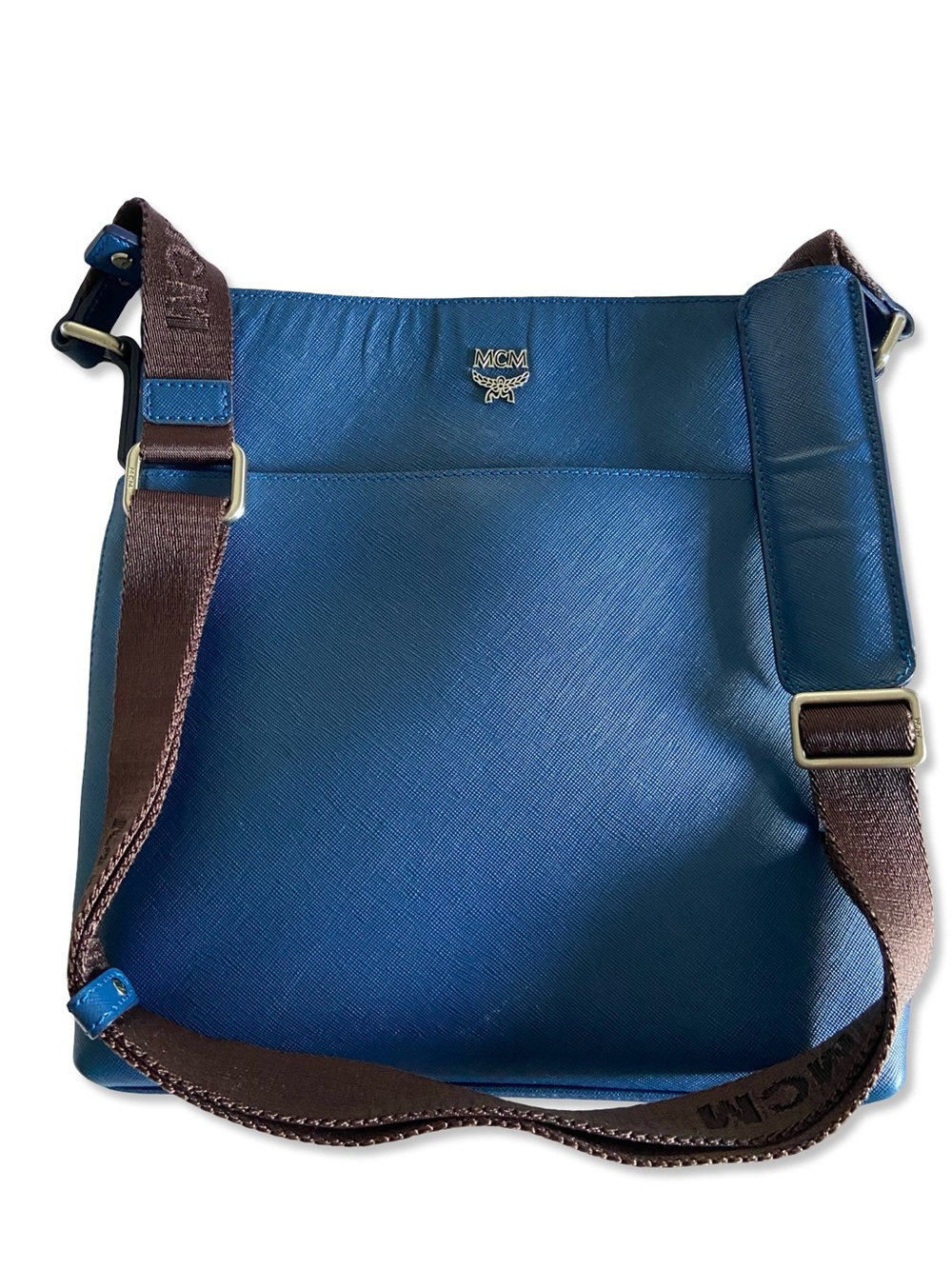 MCM Ottamar Saffiano Messenger Bag